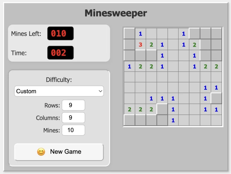 Rediscover the Legend: Free Minesweeper Online with Advanced Tactics